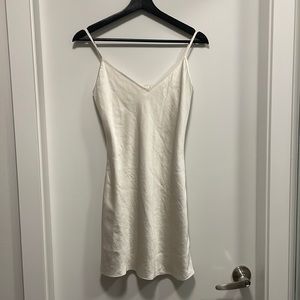 Wilfred mini slip dress